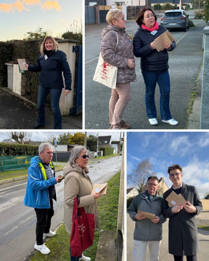 Sur le terrain à votre rencontre, pour le programme