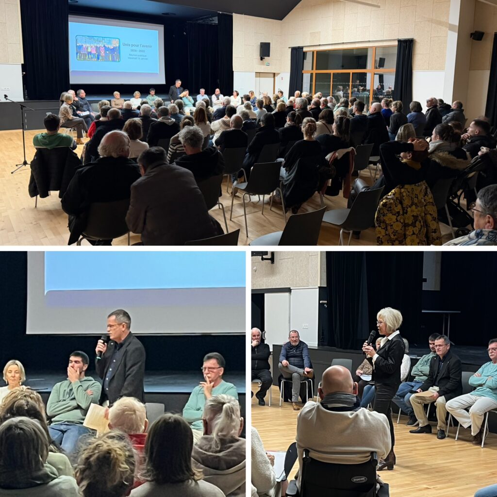 Réunion publique du Vendredi 16 Janvier